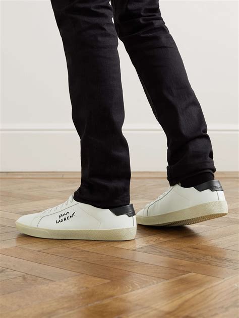 saint laurent classic sneakers.